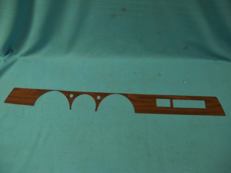 Dash Woodgrain Set. (tall switch opening)