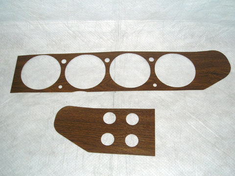 Direct Reset - Dash woodgrain kit(4 switch left panel) 2 piece with rear defog.