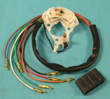 Reproduction turn signal switch for all 1967-69 cars. Also for 1970-77 cars without tilt & with cornering lamps & No Hazard Switch on column