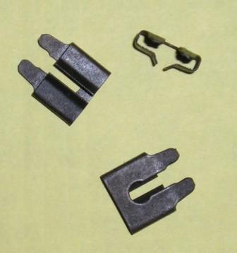Door lock rod clip.