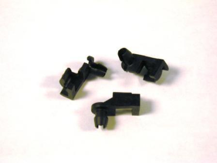 Driver Side Door Linkage Rod Clip (Black)