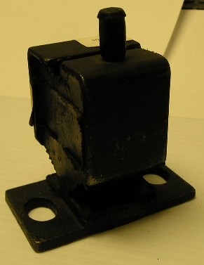 Tranny Mount - Reproduction (A-body fits M/T or A/T cars both) - Rubber like originals
Fits all the following applications:  1963-64 Newport w/361; 65-68 Newport w/383; 66-68 Newport w/440; 63-66 Coronet w/361; 65-71 Coronet w/318; 66-69 Coronet w/273; 66-71 Coronet w/383; 67-73 Dart w/318-340; 67 Dart w/383; 66-70 Polara w/318; 66-71 Polara w/383; 71-73 Polara w/360; 66 Charger w/361; 66-71 Charger w/383; 69-71 Charger w/318; 70-71 Challenger w/383; 68-69 Cuda w/318; 66-70 Belvedere w/318; 69-70 Belvedere w/383; 71-72 Duster w/318; 66-70 Fury w/318; 68-71 Fury w/383; 68-69 Signet w/318; 66 Plymouth All w/361; 69-71 Cuda w/383; 71 Satellite w/383.