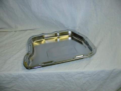 Aftermarket Transmission pan - Chrome for 727 transmissions Price is each