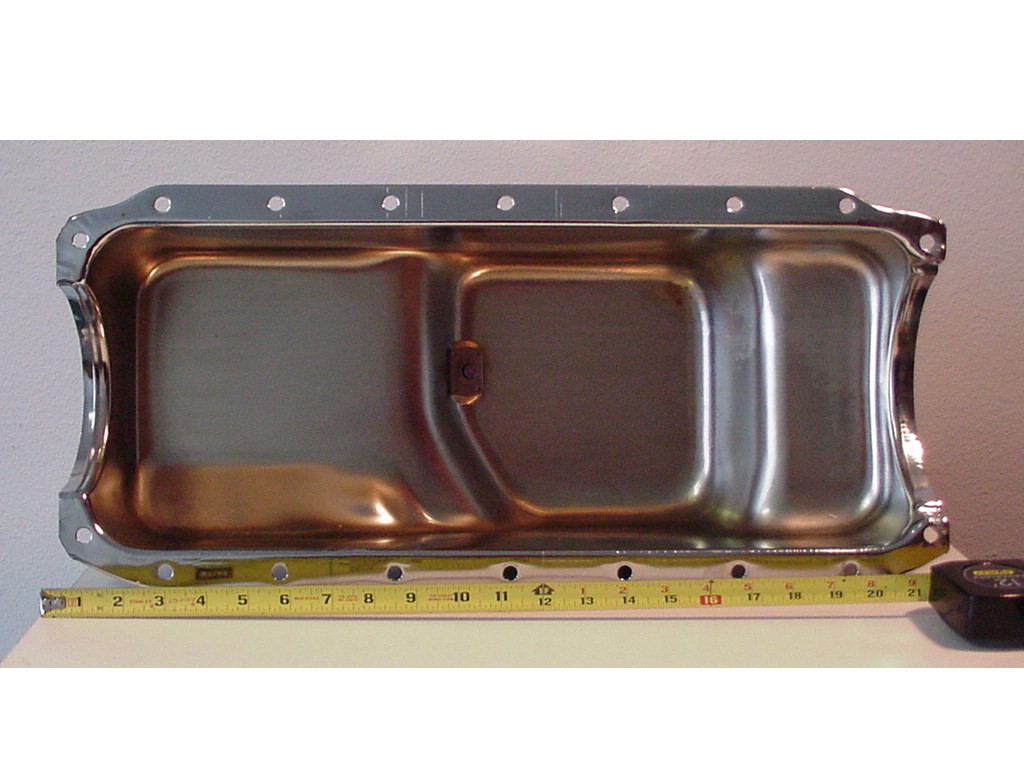 Chrome Oil Pan, 1964-87 Small blocks 273, 318 and 340