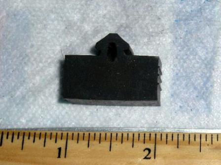 Trunk Snubbers/Bumpers - Trunk bumper (not for Duster or  Demon or 1968 B-body - but does include 68 Chargers). (each)