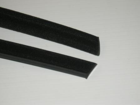 Quarter Window Weatherstrip - Barracuda Hardtop / Coupe / Convertibles- also 1968-70 B-Body 2 Dr HT (rear edge on door glass)- (pair)