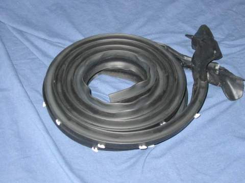 Door Weatherstrip - with quarter jamb seals and clips