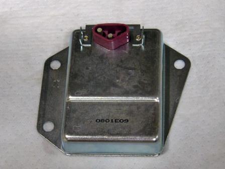 Voltage Regulator - Aftermarket - electronic ignition vehicles.  Use Firewall bolt # IN-MQ36 to mount to the firewall.