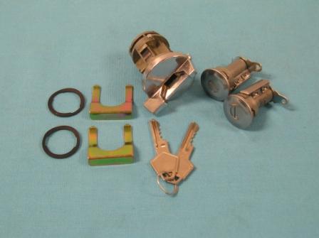 Door & Ignition Lock Set. Aftermarket keys.