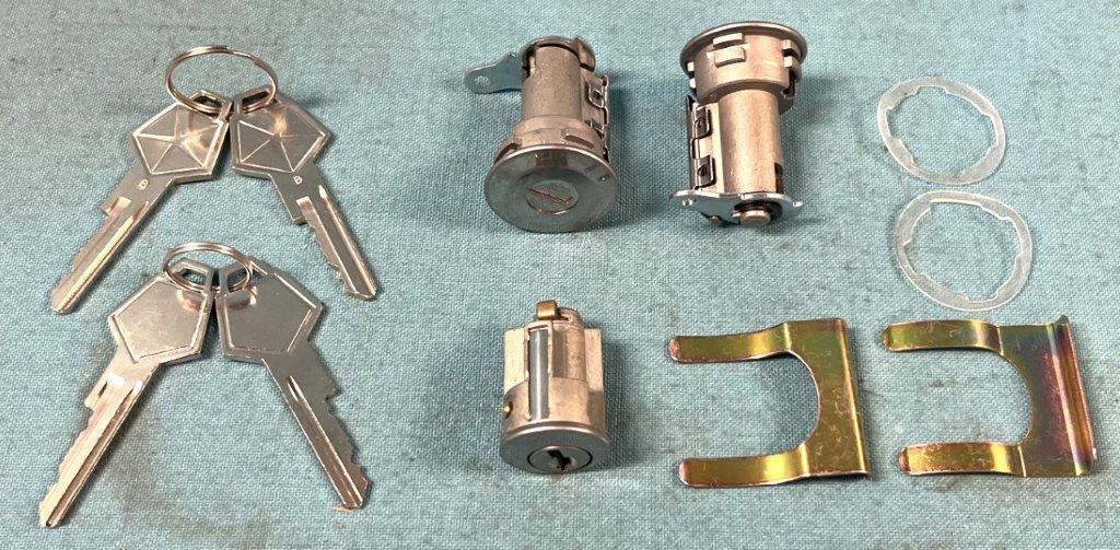 Door & Ignition Lock Set. N.O.S.