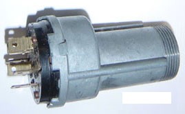 Ignition Switch - No key or lock mechanism.
All 1969 Models - Limited Quantities - Original Chrysler units.  Barrel is 1-1/8" diameter x 3-1/2" overall length