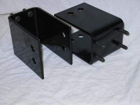Rear spring front hanger bracket - 1966-70 Plymouth B-Body Sedan / 1971-73 Plymouth B-Body Station Wagon - All  (pair)