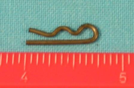 Clip...Hairpin clip retains the cable to secure the automatic transmission kick-down linkage bell crank.  Also used on the pivot pin located on automatic tranny from 1965-76.