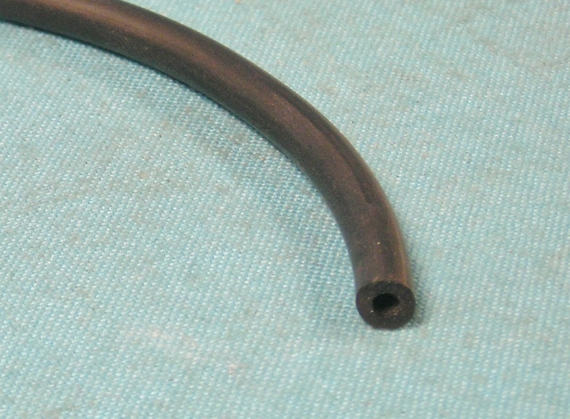 7/64" Windshield Washer Hose (New Chrysler washer hose used to transfer washer fluid from the washer jar to the windshield).  (From "T" fitting to the nozzles) Note: the hose is NOT ribbed like the original.) - Per Foot price