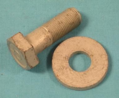 Harmonic Balancers & Hardware Crank bolt and machined washer package is used to attach the damper to the crankshaft. 2.25" length typical for Hemi fluid damper, cast crank "B/RB" and Viper. Heavy Duty / High Performance Applications