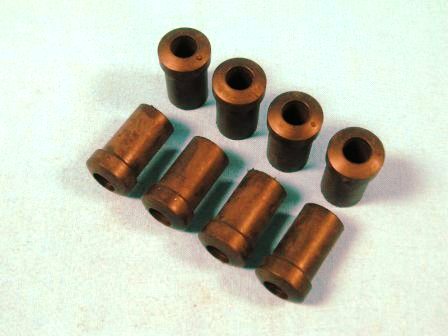 7/8" Rear Shackle Bushings set - Chrysler production original replacements (set is 8)
