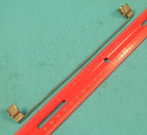 Ground Strap- this strap is used to ground the sending unit for proper gauge function.  One side mounts to the outlet of the sending unit while the other attaches to the fuel feed line.  These are 7" long from tip to tip.