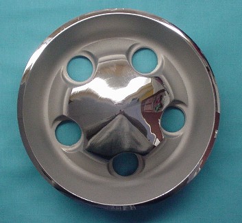 Ralley Wheel Center Cap - Nut-Shaped cap fits 14" and 15" large-bolt pattern ralley wheels and is correct for 1972-74 cars that came with the Mopar ralley wheels (these do not come with the wheel cap screws, you will need to order part #MY-919020I).