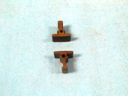 Clutch Pedal Stop - When clutch pedal travel reaches its limit, the pedal contacts a rubber bumper which stops pedal travel.  This new Chrysler bumper will replace the deteriorated original in the following cars.