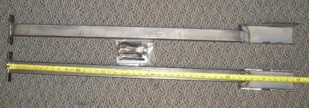 Bolt-In Frame Connector Package - 1967-76 A-Body (non-convertibles) 108" wheel Base Only - overall length of connector is 47-1/2"