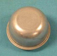 Wheel bearing cap fits 1972 full-size cars, 1973 models (except Imperial), 1974-75 models and 1978 models.