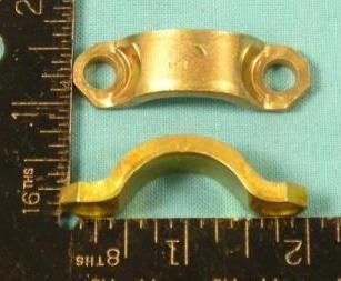 Large u-joint strap. Retains the u-joint to the flange. Sold as pair. Use 2 per car.