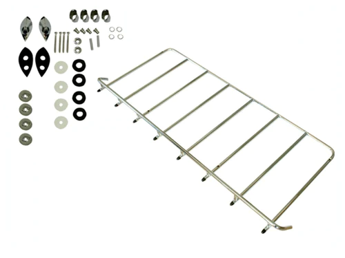 Chrome Luggage Rack Kit - Comes with hardware - discount exempt