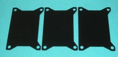 3 plastic covers for your 6 BBL manifold