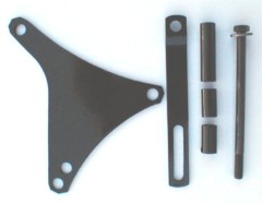 BIG BLOCK ALTERNATOR BRACKET KIT 1966 & Earlier Hemi engines. Fits water pumps with casting number 2205 862, 2468 007, and 2536 767.