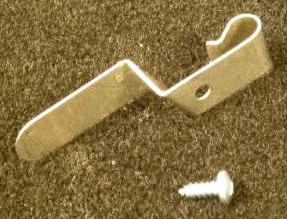 Battery Cable Brackets Mounts to inner fender below master cylinder.