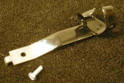 Battery Cable Brackets Mounts to frame rail opposite access hole in the inner fender.