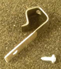 Battery Cable Brackets. Mounts on the left inner fender above access hole.