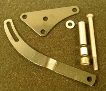 Alternator Mounting Bracket Kit - Small block LA engines. Fits cast iron water pumps with casting numbers 2402 794 & 2863 067
