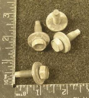 Battery Strap Bolt - Bolt used to mount the battery strap to the inner fender.