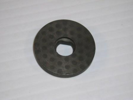 Washer.  Cupped-shaped steel washer used with the fork rod, use 1 per car.