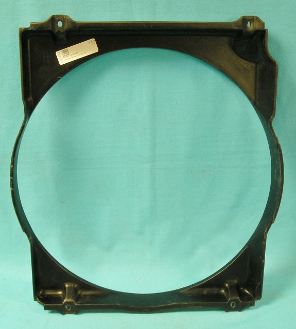 Radiator Fan Shroud, (273, 318, 340, 383, 440 and 426 hemi V8 Engines) with 22" core width (discount exempt)  Measures 21-3/4" center of hole to center of hole - passenger to drivers side.  Measures 13-1/8" from top to bottom - center of hole to center of hole. - Discount exempt.