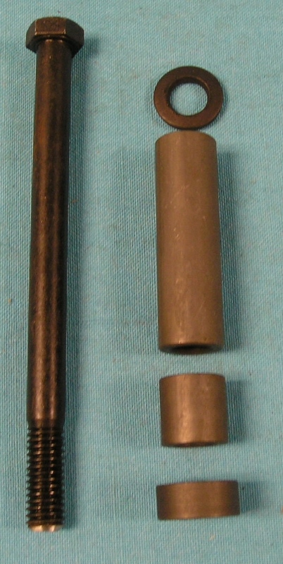 Small block Alternator Spacer Kit. Contains the metal spacers used for proper alignment of the fan belt around the alternator.