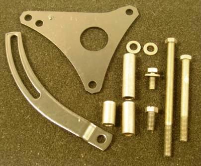 Alternator Mounting Brackets 1967 & Later Big Block non A/C engines. Fits water pumps with casting numbers 2780 987 and 3698 468.