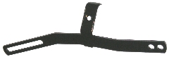 Alternator Adjusting Strap - Big Block Engines with A/C.  Powder coated low gloss black and the heater hose shield is thermo-plastic coated as original.  For B and RB engines.