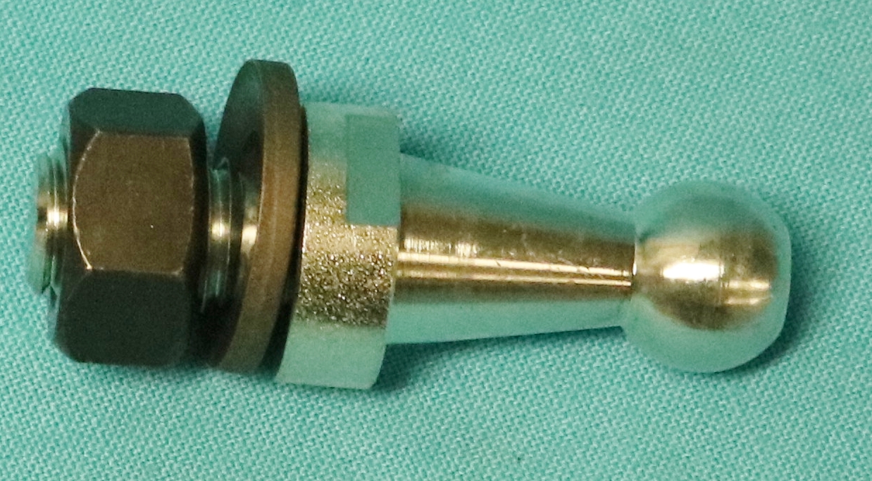 Ball stud for mounting 4-speed bell crank - Frame Side