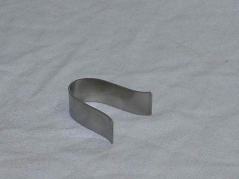 Heater Hose Support -  Some 1967 / All 1968 Big Block non-A/C cars - Fastens into tabs on top of right valve cover.  Used on earlier Slant-six models as well...
