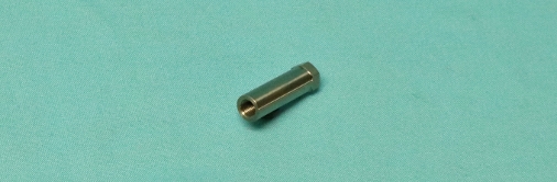 Big Blocks - New Reproduction stainless steel 3/8" diameter sleeve nut - short version.  Measuring 1-7/8", this sleeve nut  is used on various years and models.  The hex head is tapped 1/4" -20 as original.