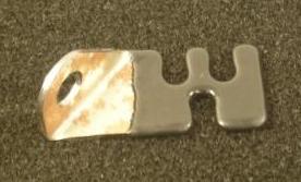 Ignition Wire Bracket - 1967-69 Big Block A-body Used on all Big Block A-Body applications on left front exhaust manifold stud with “L” bracket.Holds plug wires #1, #3, #5.