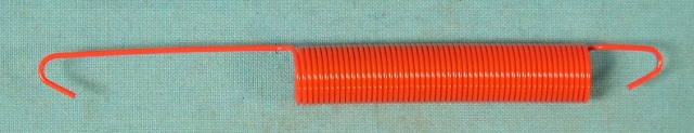 Throttle Return Springs Big Block 4-barrell powder coated orange