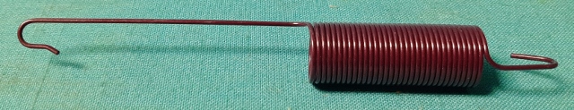Throttle Return Spring - 340 4bbl cars - 33 coil violet spring like original.