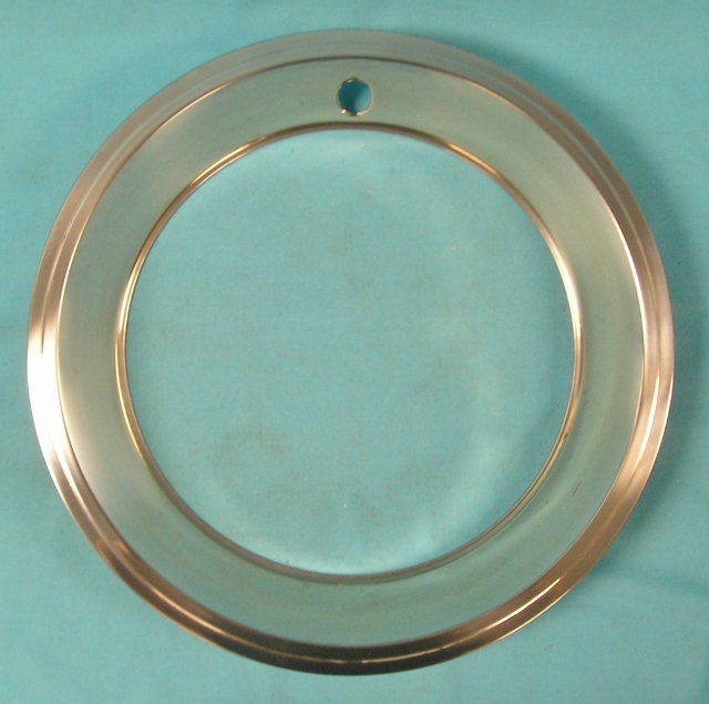 Wheel Trim Ring - O.E.M. Polished Chrysler Rallye wheel    15 X 7" trim ring - (2-3/8" depth)