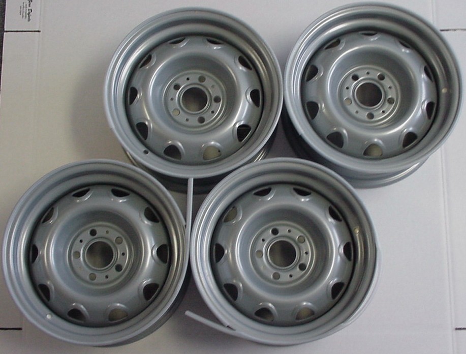 Mopar Ralley Wheels - 14 x 7** 5-4 Bolt Circle with 4 1/2" rear spacing - discount exempt