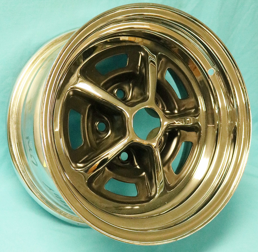 New Magnum Wheel - 14x7.  5 - 4 1/2" Bolt Circle with 4 1/4" rear spacing.